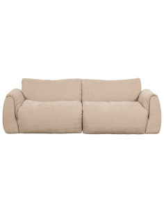 Canapé Baggy 2 Places chenille tissé sable woood