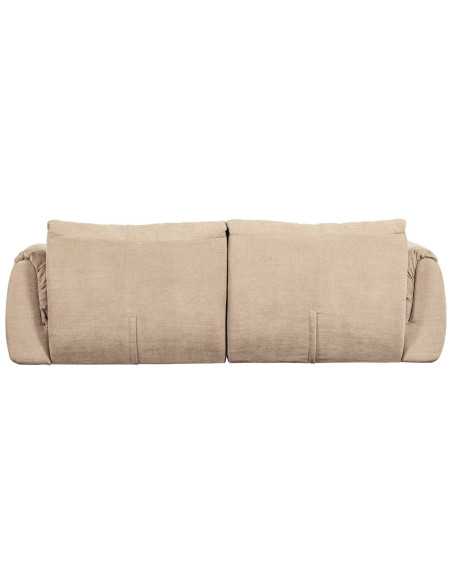 Canapé Baggy 2 Places chenille tissé sable woood