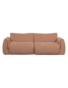 Canapé Baggy 2 Places chenille tissé vieux rose woood