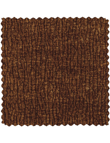Canapé d'angle droit Baggy 3D chenille brun moyen woood