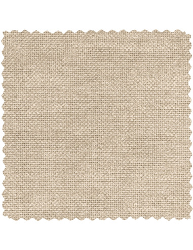Fauteuil pivotant Baggy chenille tissé sable woood
