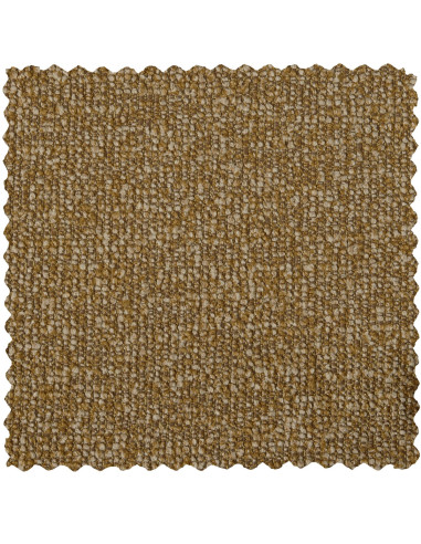 Banquette 2 places Mojo Droite bouclé mélangé jaune brun woood