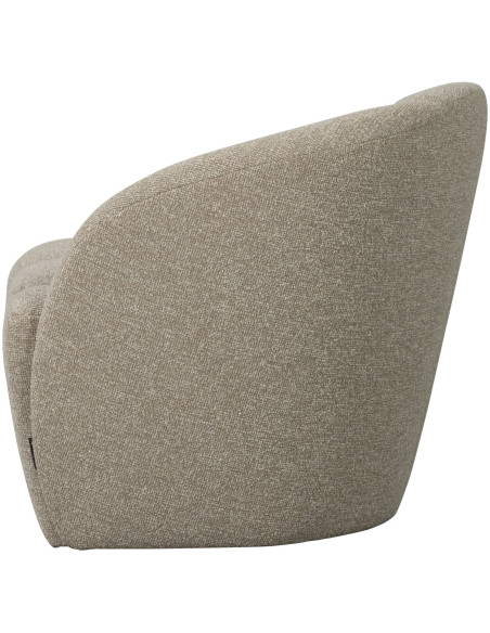 Banquette 2 places Mojo Droite bouclé mélangé beige woood Banquette 2 places Mojo Droite bouclé mélangé beige woood