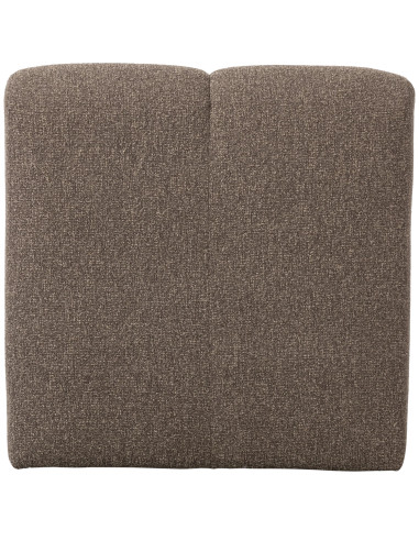 Banc à manger 84cm Mojo tissu bouclé mélangé brun woood