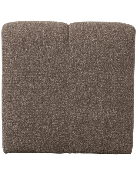 Banc à manger 84cm Mojo tissu bouclé mélangé brun woood Banc à manger 84cm Mojo tissu bouclé mélangé brun woood