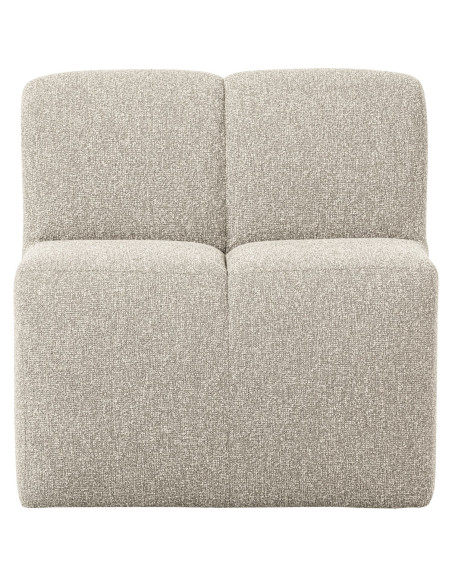 Banc à manger 84cm Mojo tissu bouclé mélangé beige woood Banc à manger 84cm Mojo tissu bouclé mélangé beige woood