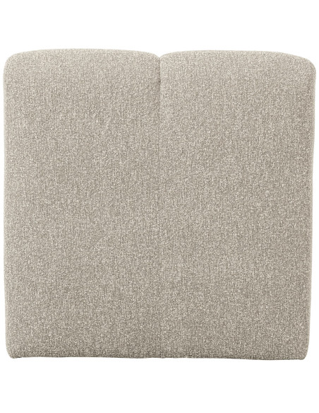 Banc à manger 84cm Mojo tissu bouclé mélangé beige woood Banc à manger 84cm Mojo tissu bouclé mélangé beige woood