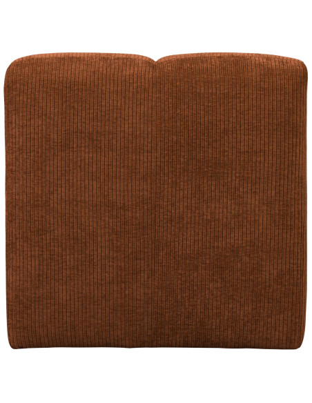 Banc à manger 84cm Mojo tissu côtelé tissé rouille brun woood Banc à manger 84cm Mojo tissu côtelé tissé rouille brun woood