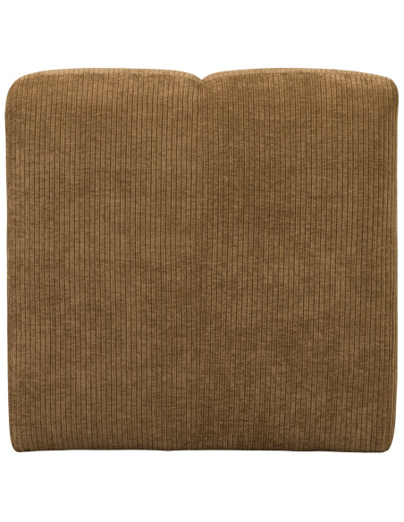 Banc à manger 84cm Mojo tissu côtelé tissé jaune brun woood Banc à manger 84cm Mojo tissu côtelé tissé jaune brun woood