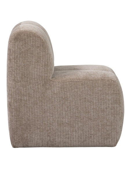 Banc à manger 84cm Mojo tissu côtelé tissé beige woood Banc à manger 84cm Mojo tissu côtelé tissé beige woood