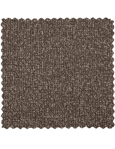 Fauteuil Mojo Pivotant Tissu bouclé mélangé brun woood