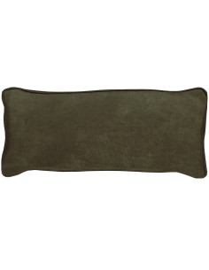 Bean coussin cuir recyclé army woood