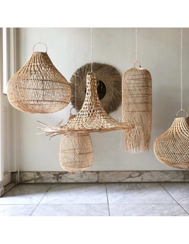 Abat-jour Mykonos - Naturel - M