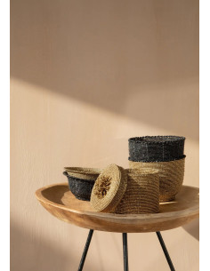 Le Bol Perlé Bas - Noir - S 2