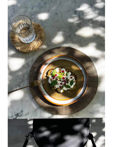 Le set de table perlé - Or