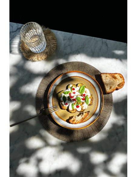 Le set de table perlé - Or