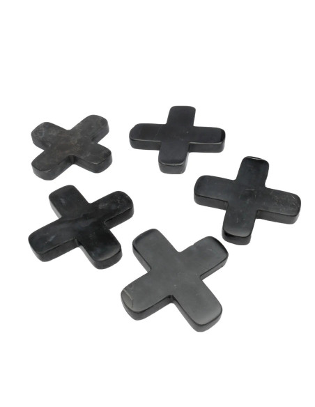 Le dessous de plat en marbre - Noir