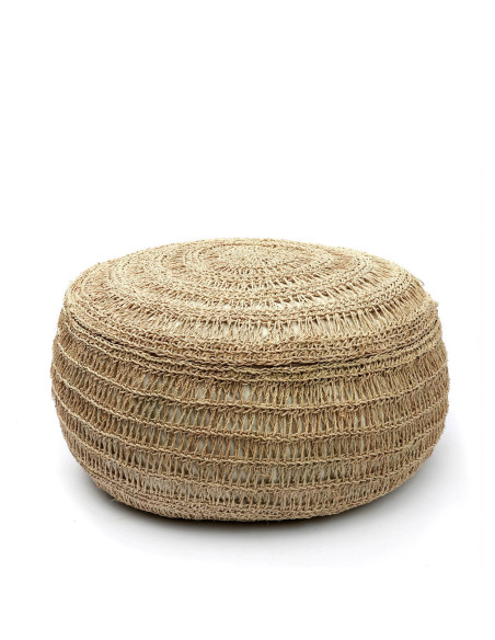 De Seagrass Poef - Rond - 60 se traduit en français par "Pouf en herbe marine - Rond - 60". De Seagrass Poef - Rond - 60 se traduit en français par "Pouf en herbe marine - Rond - 60".