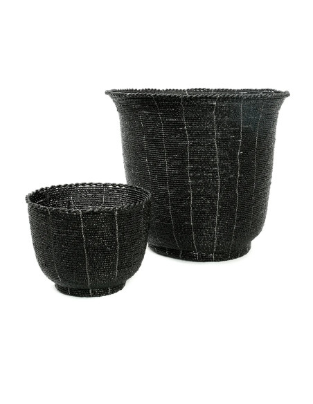 Le bol à bonbons perlés - Noir - M Le bol à bonbons perlés - Noir - M