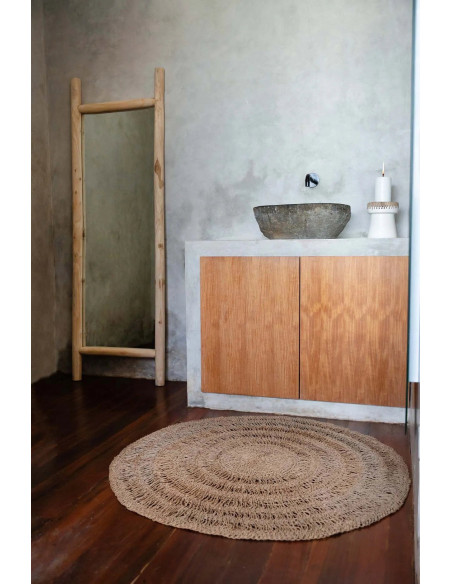 Le tapis en seagrass - Naturel - 100cm