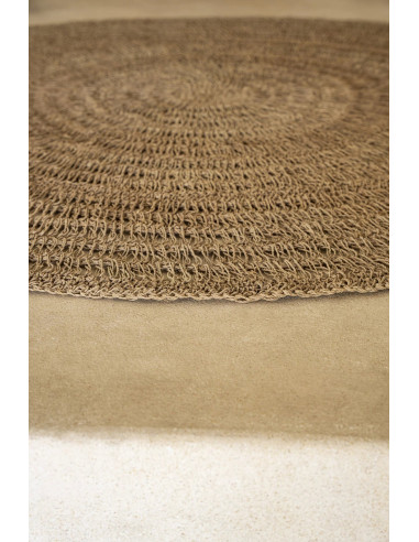 Le tapis en seagrass - Naturel - 100cm