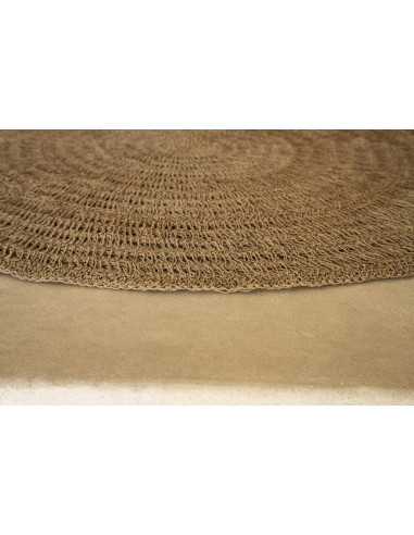 Le tapis en seagrass - Naturel - 100cm