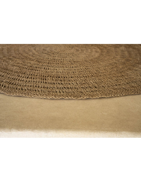 Le tapis en seagrass - Naturel - 100cm