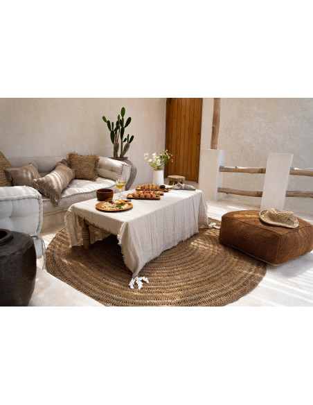 Le tapis en seagrass - Naturel - 200cm