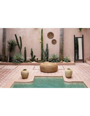 Pouf Du Hyacinth - Rond - 60