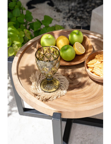 Le Sous-Verre Fringe Raffia