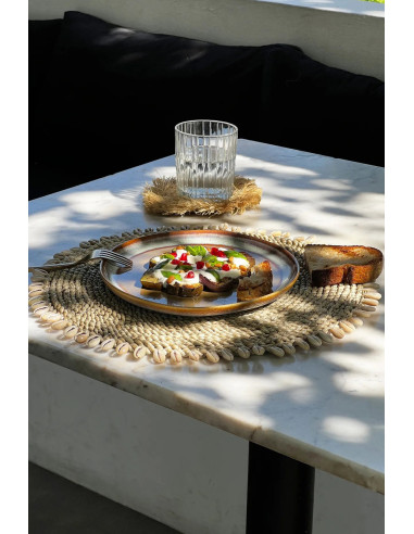 Set de table coquillage - Naturel