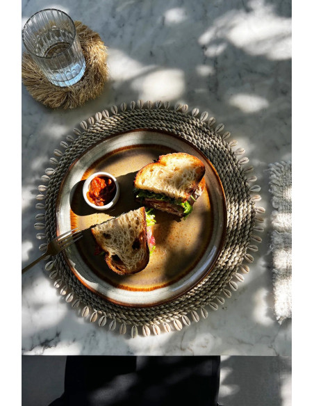 Set de table coquillage - Naturel