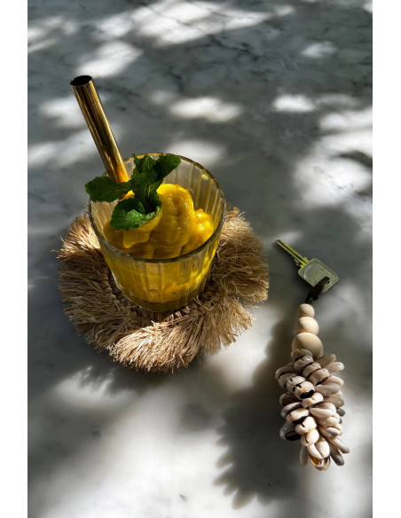 Le Sous-Verre Fringe Raffia