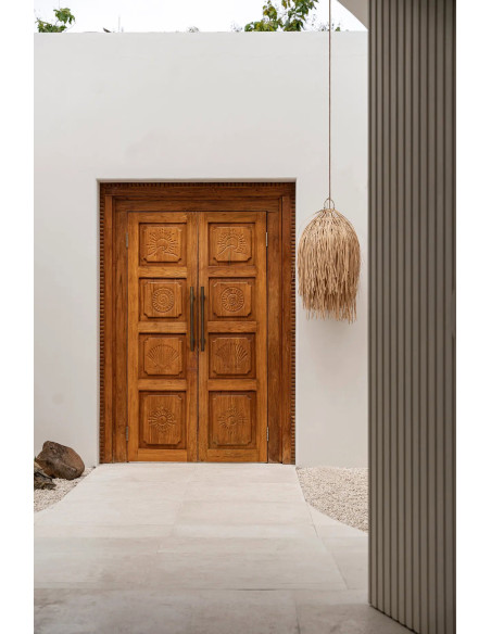 Abat-jour Shaggy - Naturel - M