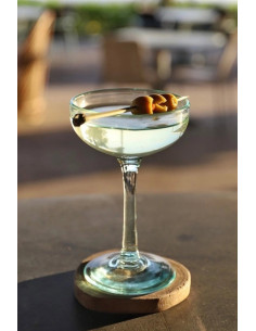 Sous-verre en teck bohème 2