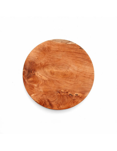 La assiette ronde en racine de teck - XSBazar BizarBASU100-XS