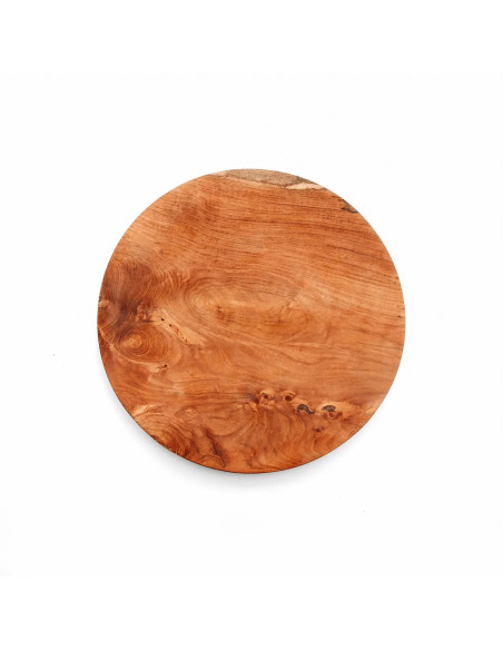 La assiette ronde en racine de teck - XSBazar BizarBASU100-XS