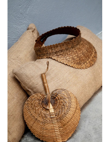 Housse de coussin en jute - Naturel - 60x35