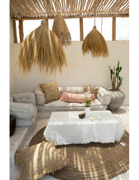 De Rayung Hut Hanglamp - Naturel - L