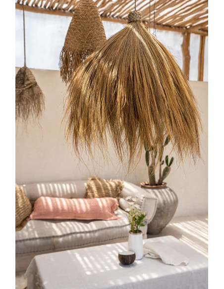 De Rayung Hut Hanglamp - Naturel - L