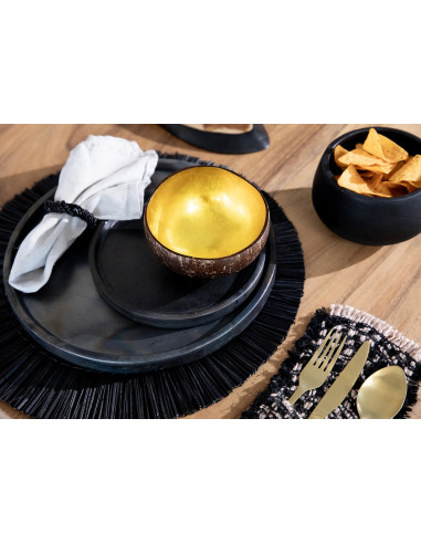 La plaque brûlée - Noir - LBazar BizarJAES006B-L