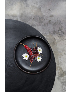 La plaque classique brûlée - Noir - MBazar BizarJAES009B-M 2