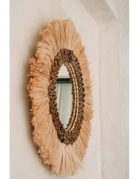 Miroir Mowgli - Naturel - M Miroir Mowgli - Naturel - M