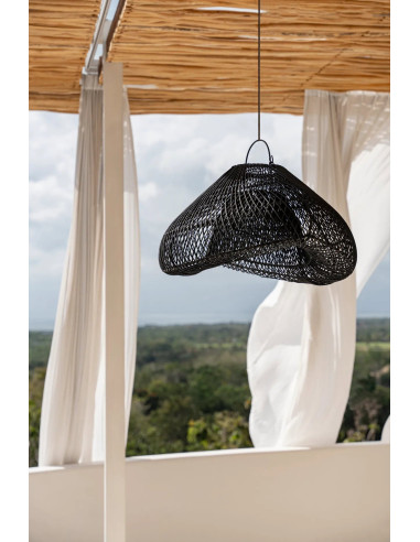 La lampe suspendue nuage - Noir - M