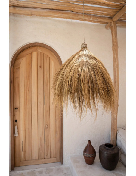 De Rayung Hut Hanglamp - Naturel - L
