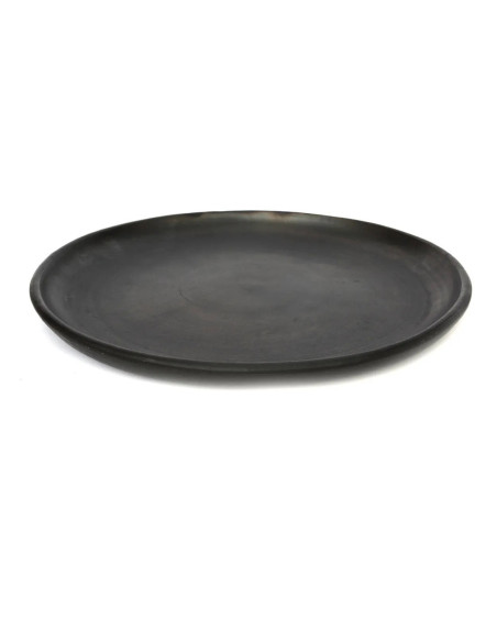 La plaque classique brûlée - Noir - LBazar BizarJAES009B-L