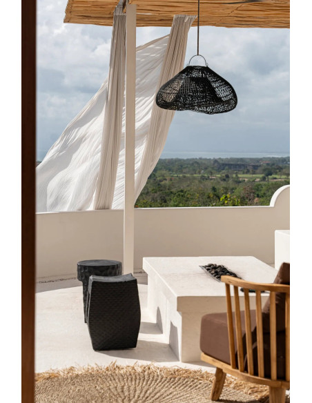 La lampe suspendue nuage - Noir - M