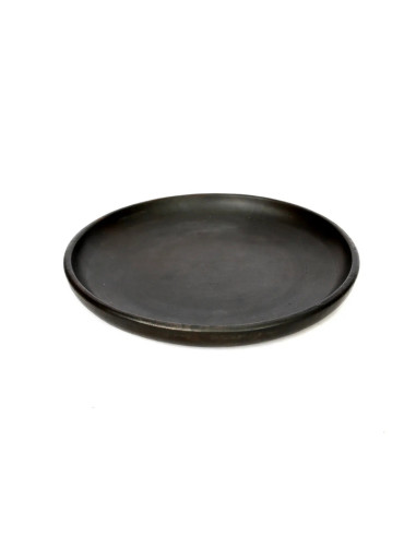 La plaque classique brûlée - Noir - SBazar BizarJAES009B-S