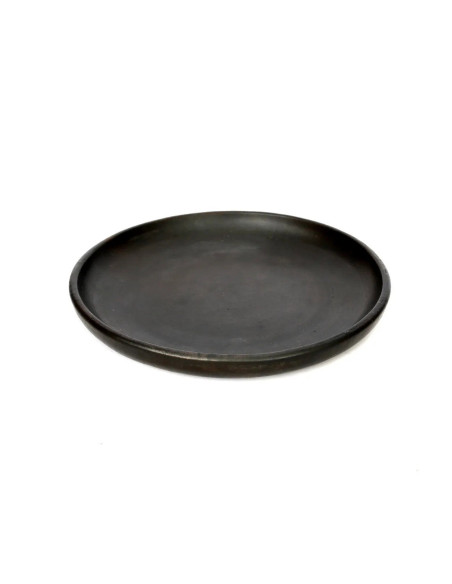 La plaque classique brûlée - Noir - SBazar BizarJAES009B-S