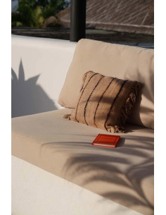 Housse de coussin De Oh My Gee - Beige Noir - 40x40 2